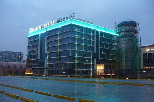 永利yl23455照明的户外装饰灯用在菲律宾旅馆工程项目